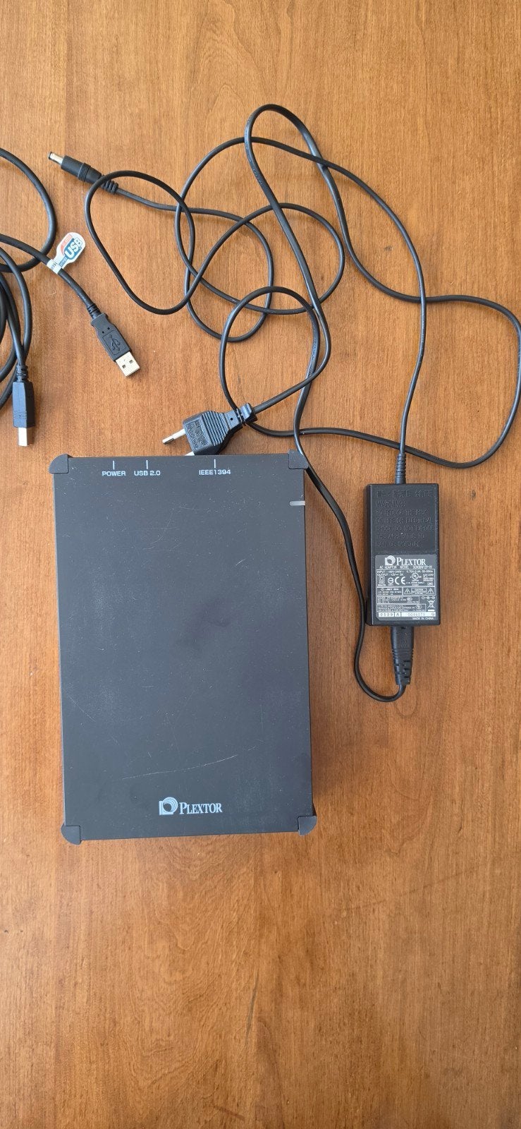 Plextor Externe DVD/CD Brander & Speler USB 2.0 & FireWire, Cd, Zo goed als nieuw, Extern, MacOS