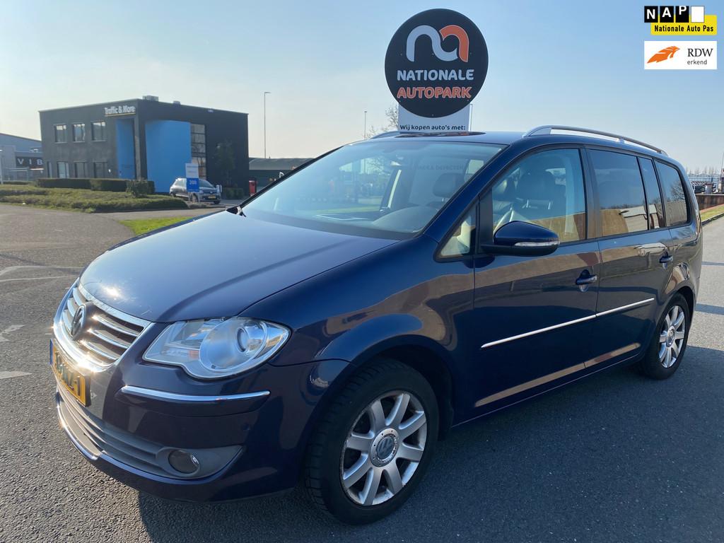 Volkswagen Touran | 2009 | 1.4 TSI Highline | AUTOMAAT, Auto's, Euro 5, Gebruikt, 4 cilinders, Blauw