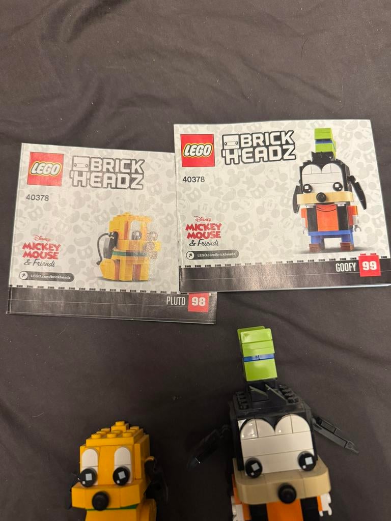 Lego 40378 goofy en pluto, Ophalen of Verzenden, Zo goed als nieuw, Complete set, Lego