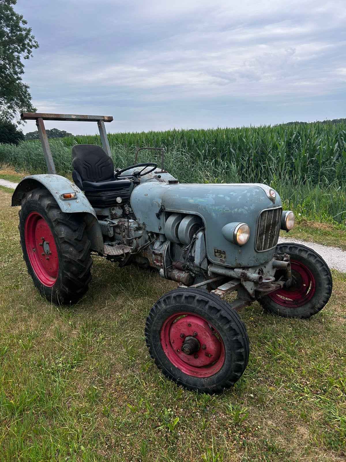 Eicher Tiger oldtimertractor stokorigineel!!, Ophalen of Verzenden, Gebruikt, Tot 80 Pk, Tot 2500