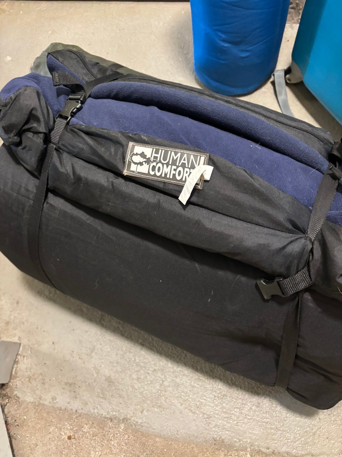 Self inflated luchtbed Human Comfort, Ophalen, Zo goed als nieuw