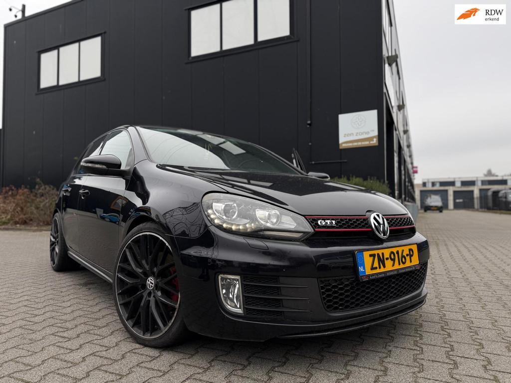 Volkswagen Golf 2.0 GTI, Auto's, Euro 5, Gebruikt, 4 cilinders, Zwart