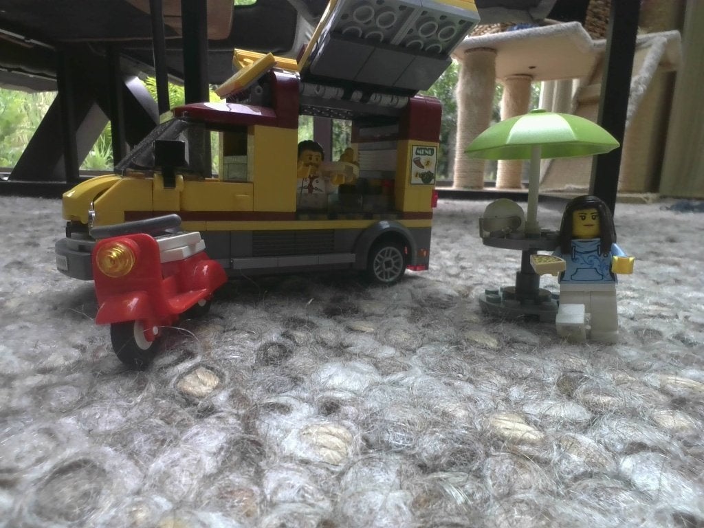Lego city pizzatruck, Lego, Ophalen of Verzenden, Compleet, Complete set