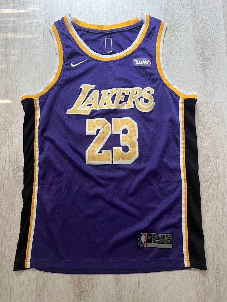 LA Lakers Basketbal Shirt - LeBron James, Sport en Fitness, Basketbal, Verzenden, Zo goed als nieuw, Kleding