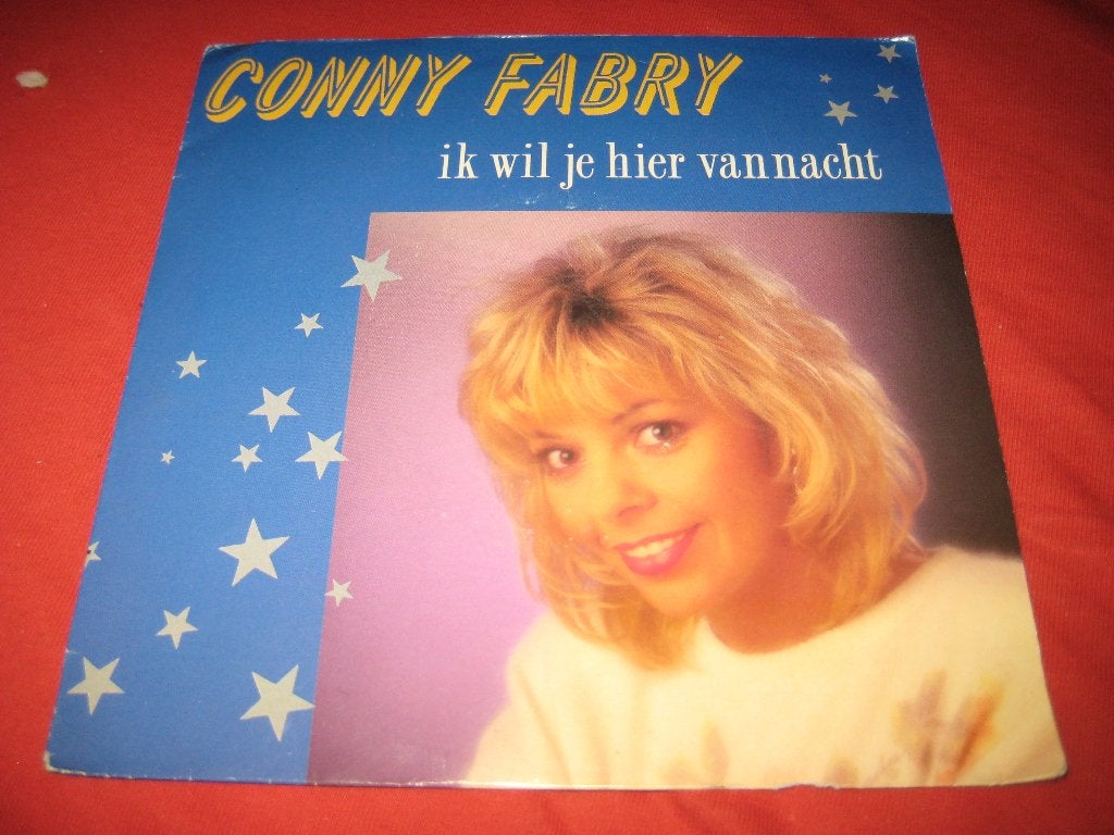 Conny Fabry: Ik wil je hier vannacht, Ophalen of Verzenden, Zo goed als nieuw, Nederlandstalig