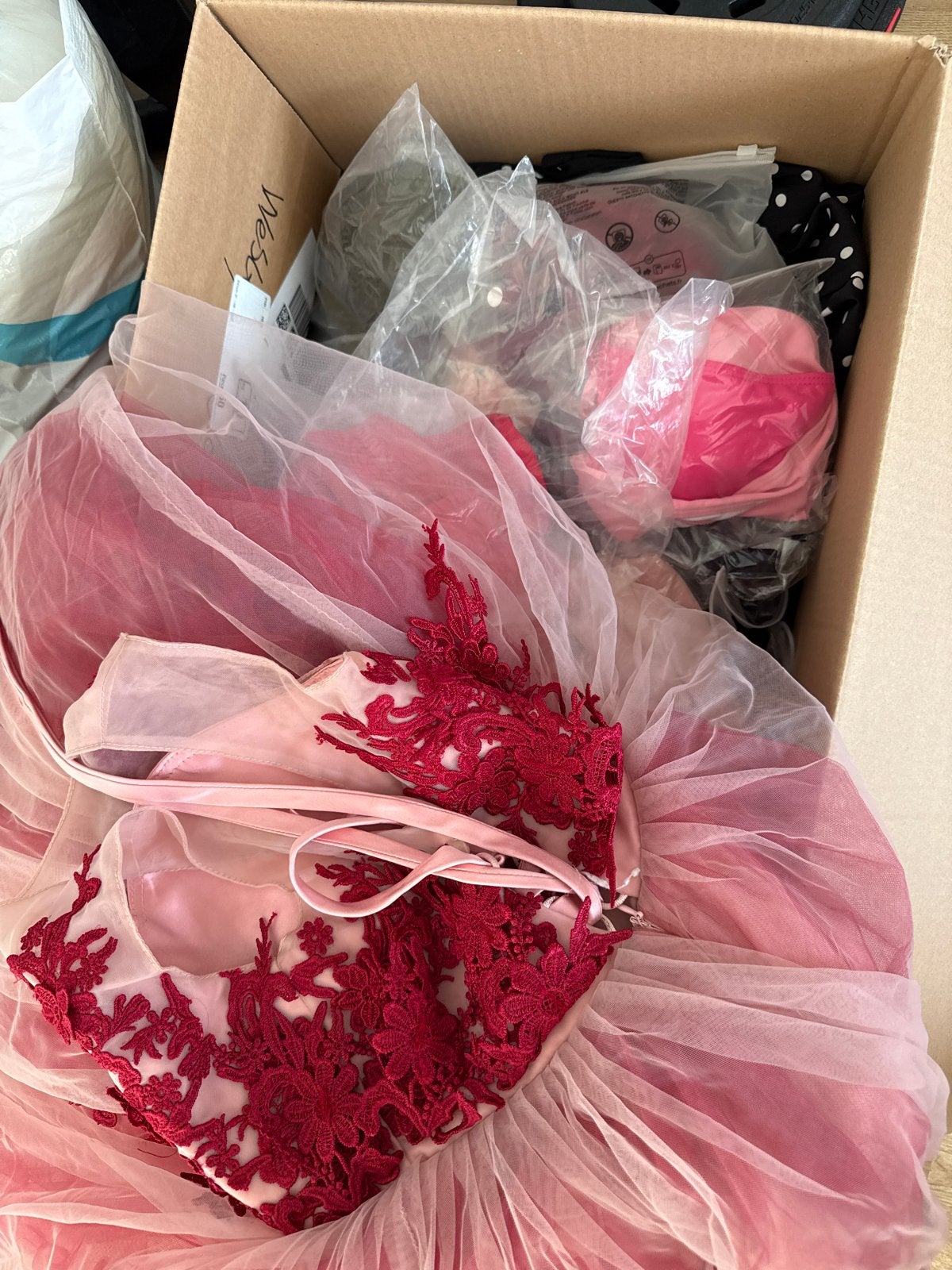 Grote partij kleding, tassen en schoenen (52 stuks), Ophalen of Verzenden, Gedragen