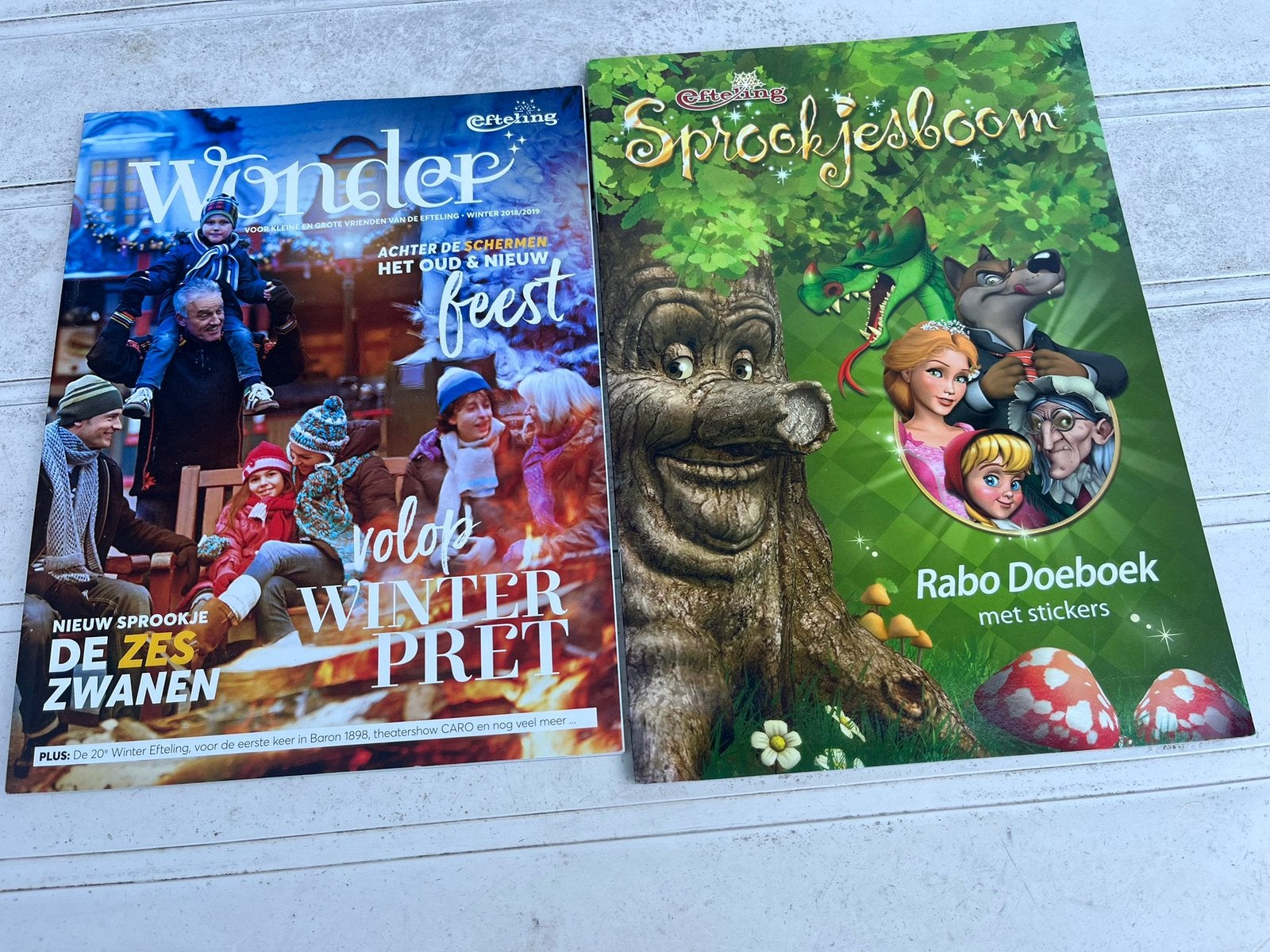 Efteling boekjes, c.a., Ophalen of Verzenden, Zo goed als nieuw, Overige typen