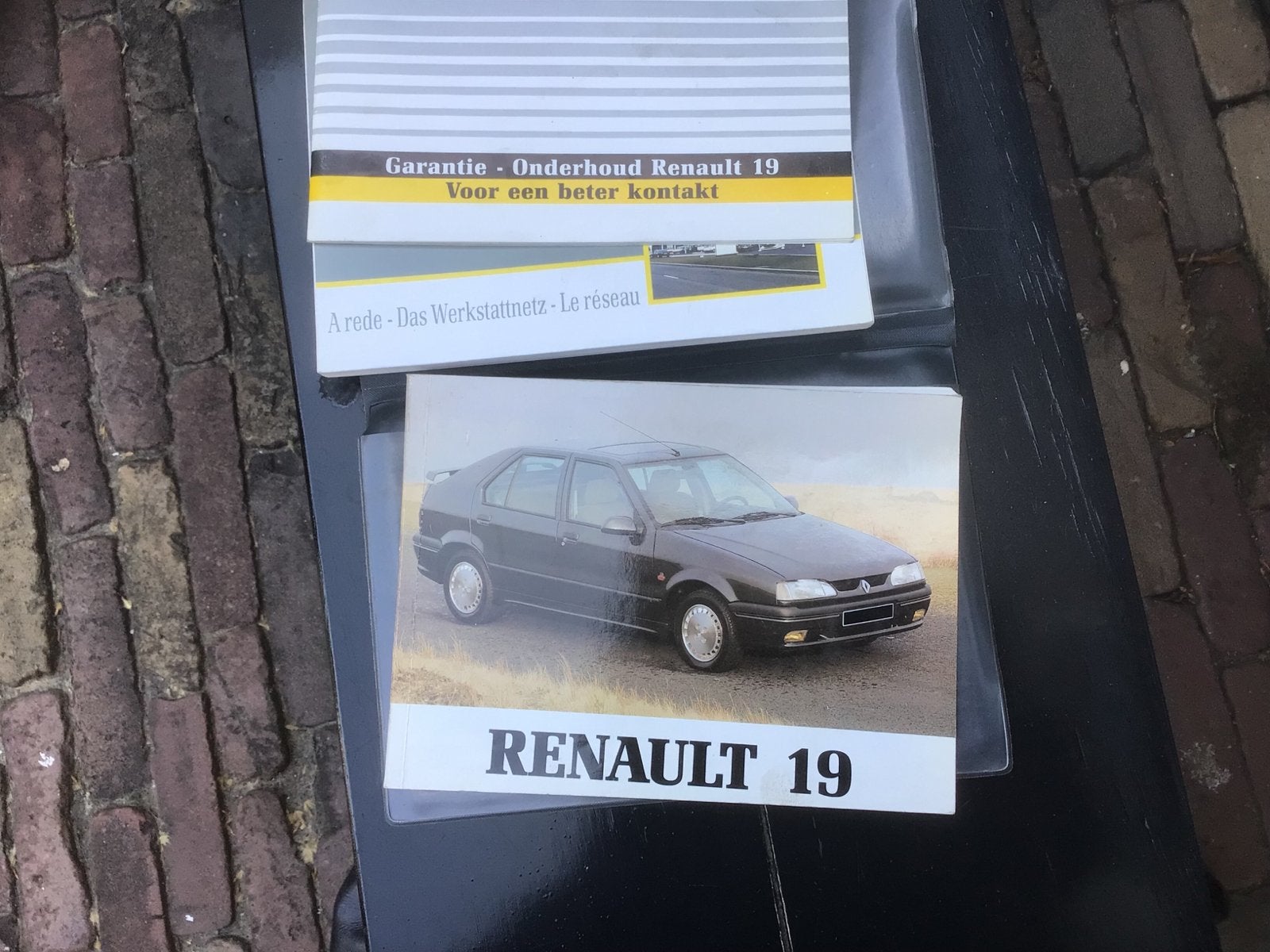 Renault 19 Handleidingen en Boekjes, Ophalen of Verzenden