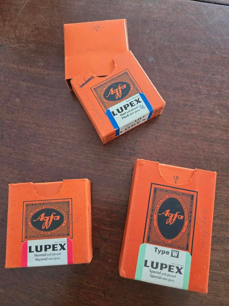 Agfa fotopapier doosjes vintage, Ophalen of Verzenden