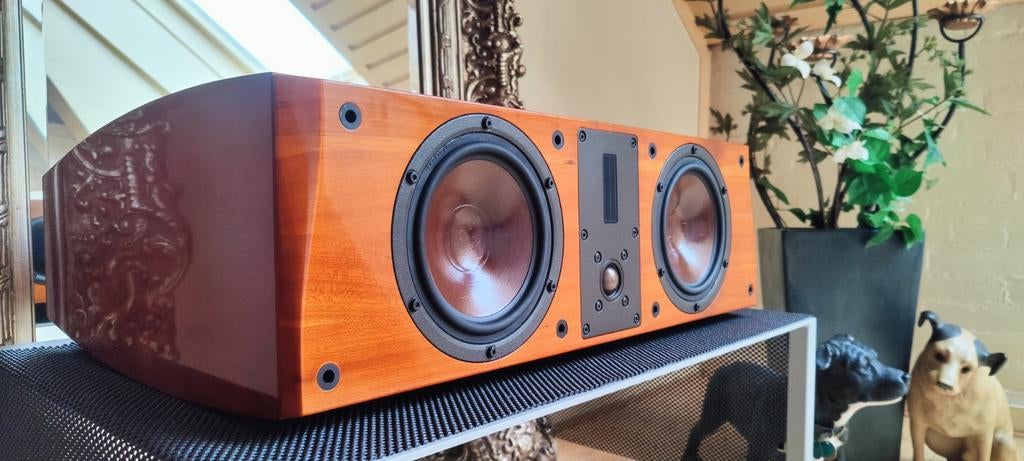 Dali Helicon C200 Center - Speaker Cherry Rosenut Wood., Overige merken, Ophalen of Verzenden, Zo goed als nieuw, 120 watt of meer