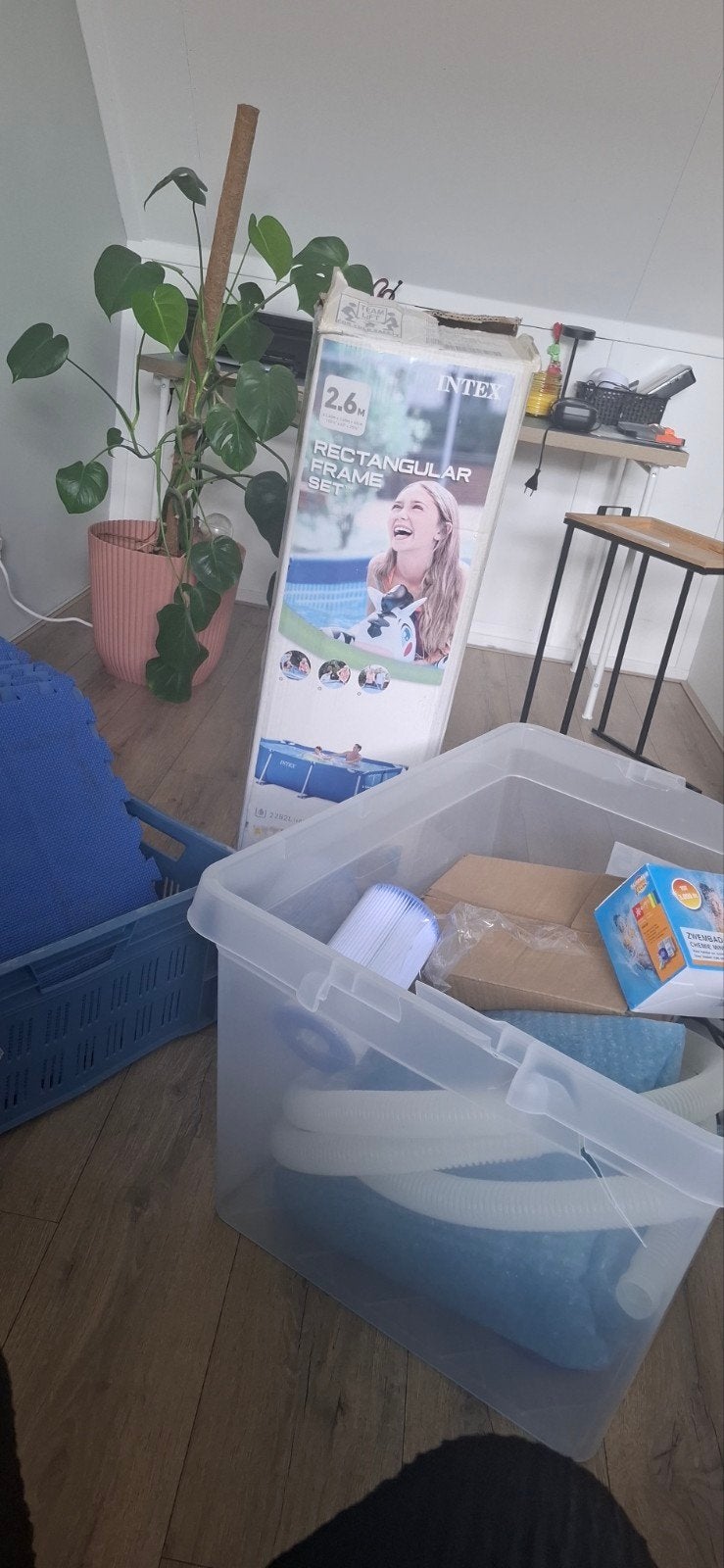 zwembad, Ophalen of Verzenden, Rechthoekig, Opzetzwembad, Minder dan 80 cm
