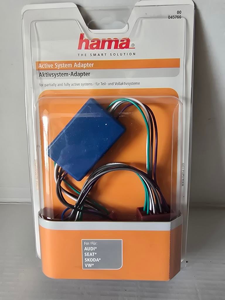 Hama Active System Adapter voor Audi, Seat, Skoda, VW, Ophalen, Nieuw
