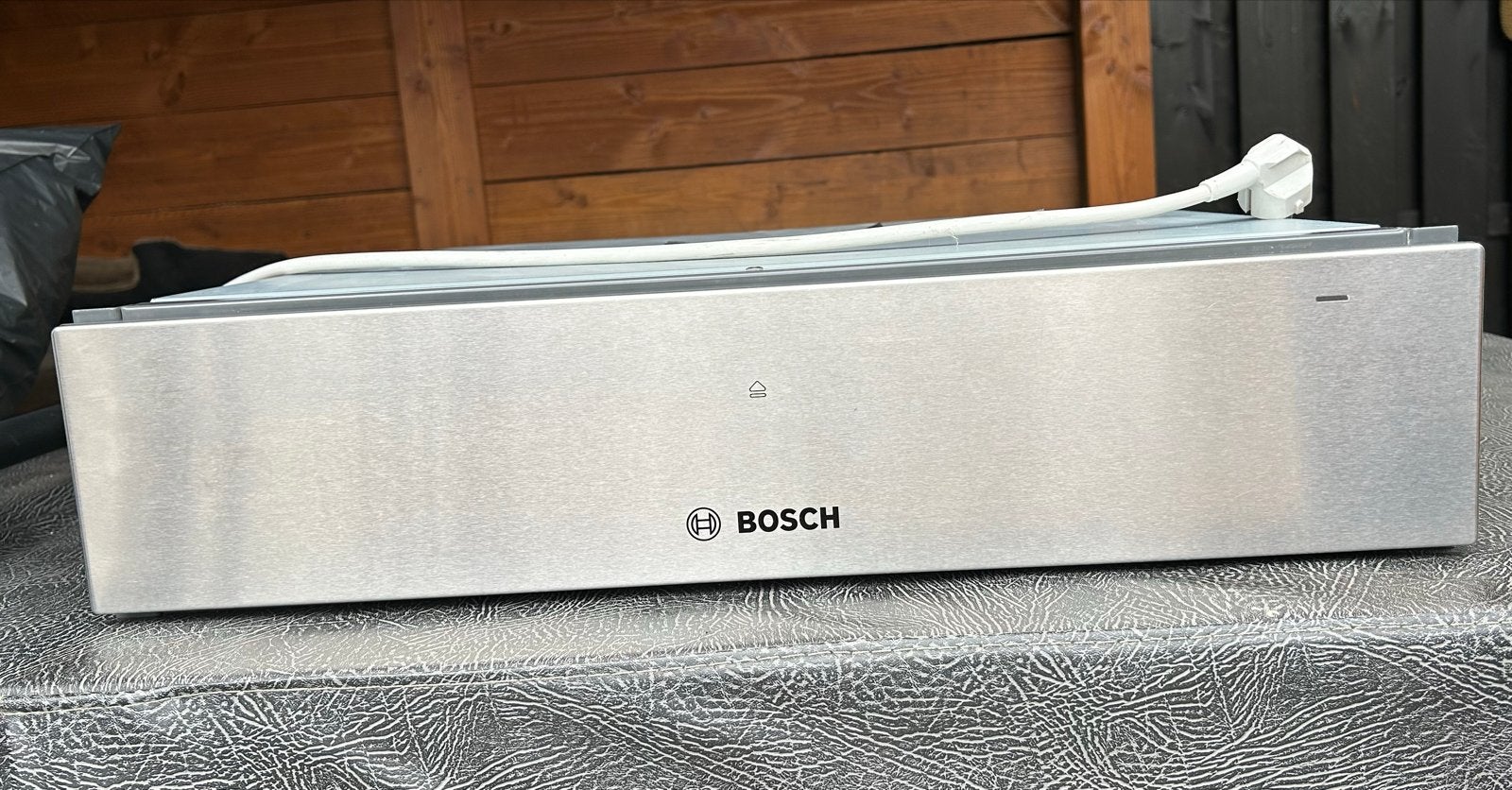Bosch Inbouw Warmhoudlade - RVS, Ophalen, Minder dan 45 cm, Gebruikt, Oven