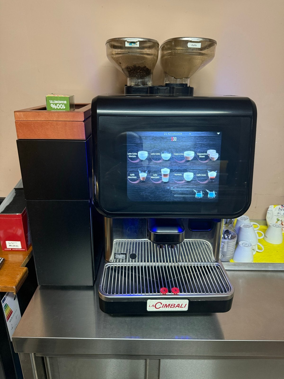 La Cimbali S30 volautomatische espressomachine, Ophalen, Gebruikt, Koffiemachine, Koffiebonen