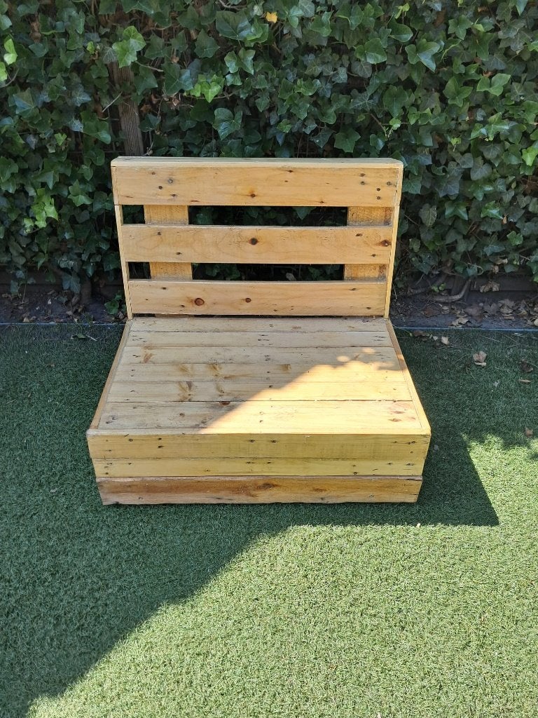 Buiten Stoel van pallets, Ophalen, Nieuw, Hout