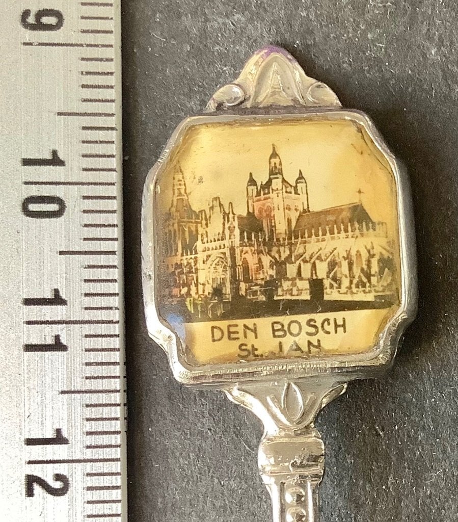 lepel, Den Bosch, St. Jan, fotoplaatje (K1, Verzamelen, Ophalen of Verzenden, Gebruikt