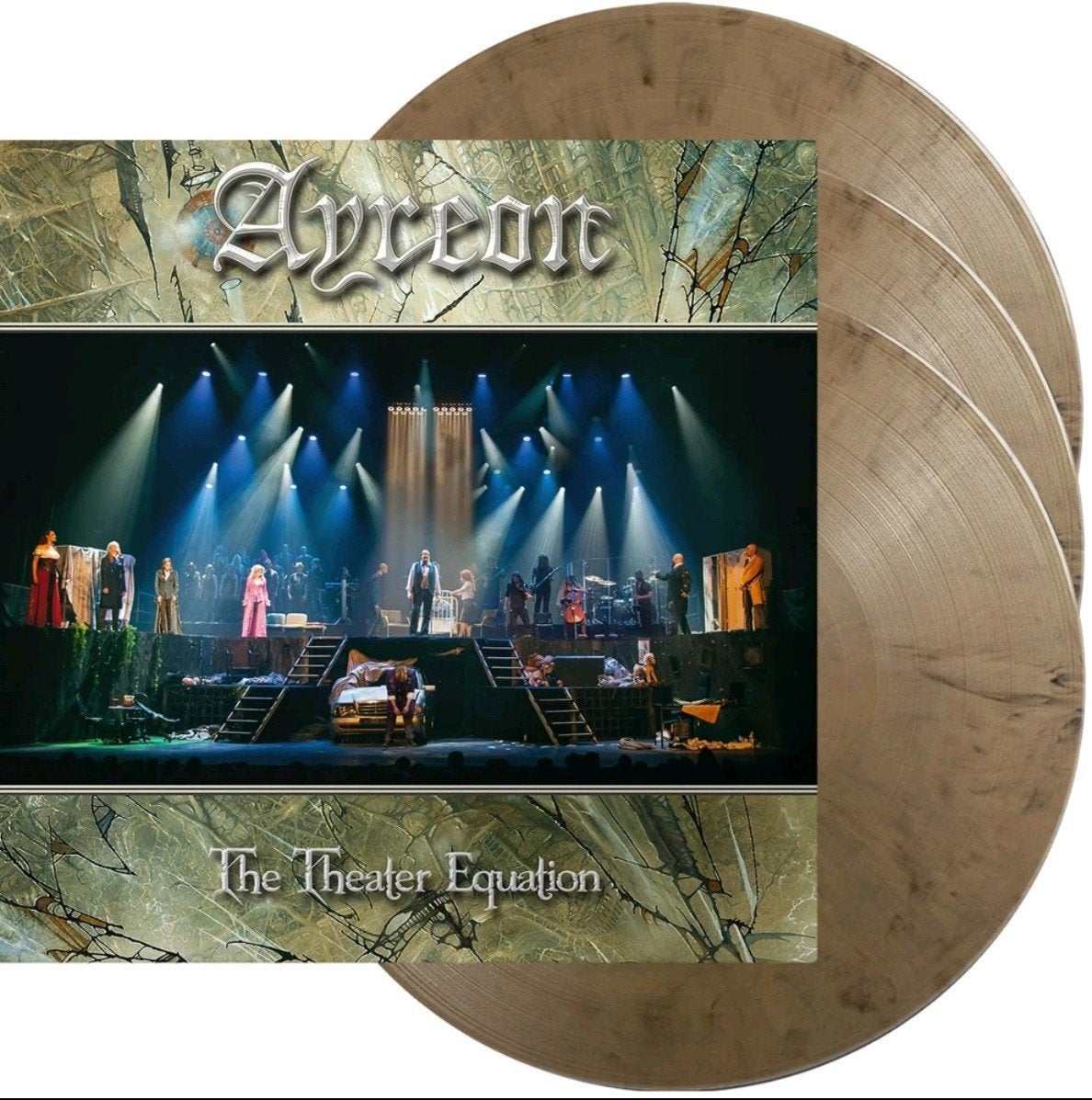 Ayreon - The Theater Equation op 3 gold&black marble vinyl, Ophalen of Verzenden, Nieuw in verpakking, Poprock