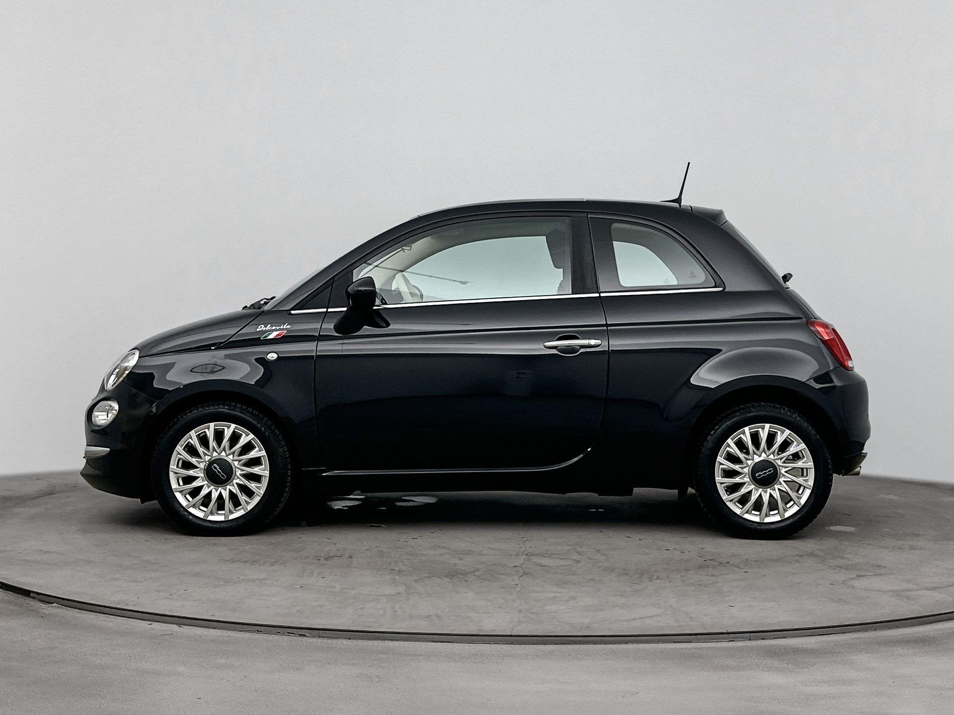 Fiat 500 1.0 Hybrid Hey Google | PANO | Cruise Control | App, Voorwielaandrijving, 12 maanden, Stof, Euro 6