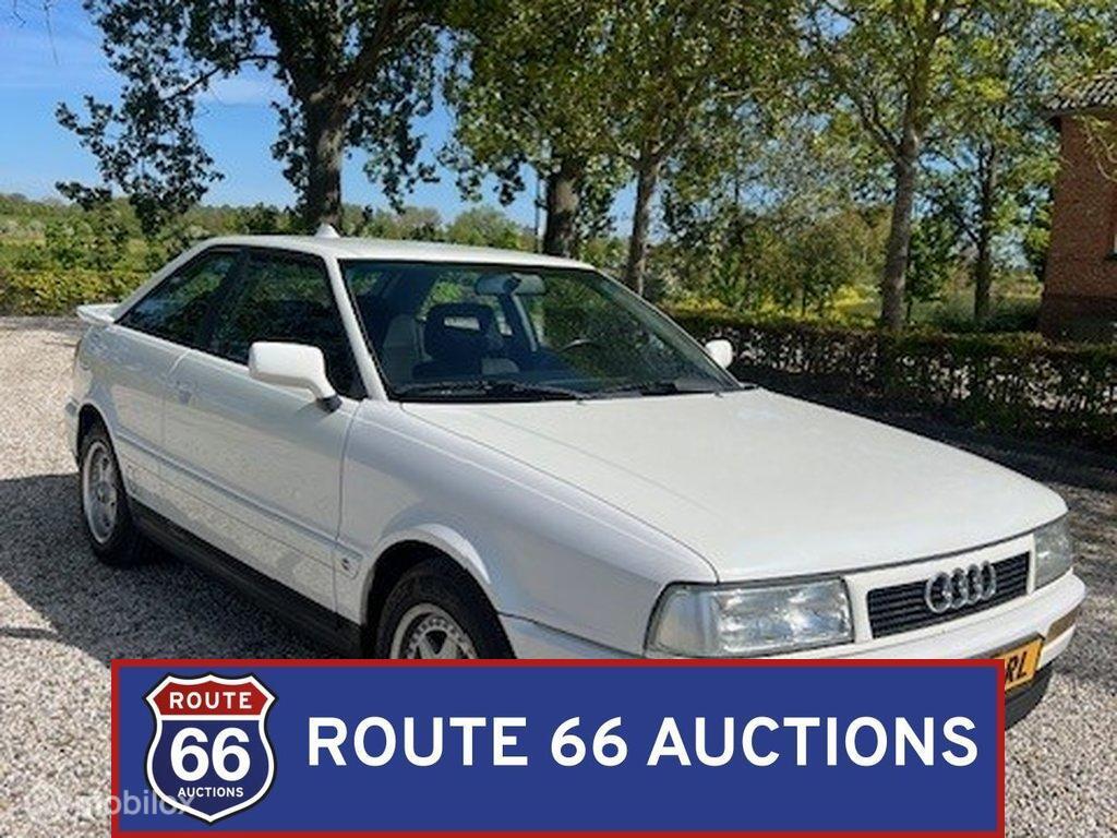 Audi Coupé | 1990 | Route 66 Auctions, Auto's, Overige carrosserieën, Zwart, Bedrijf, Handgeschakeld