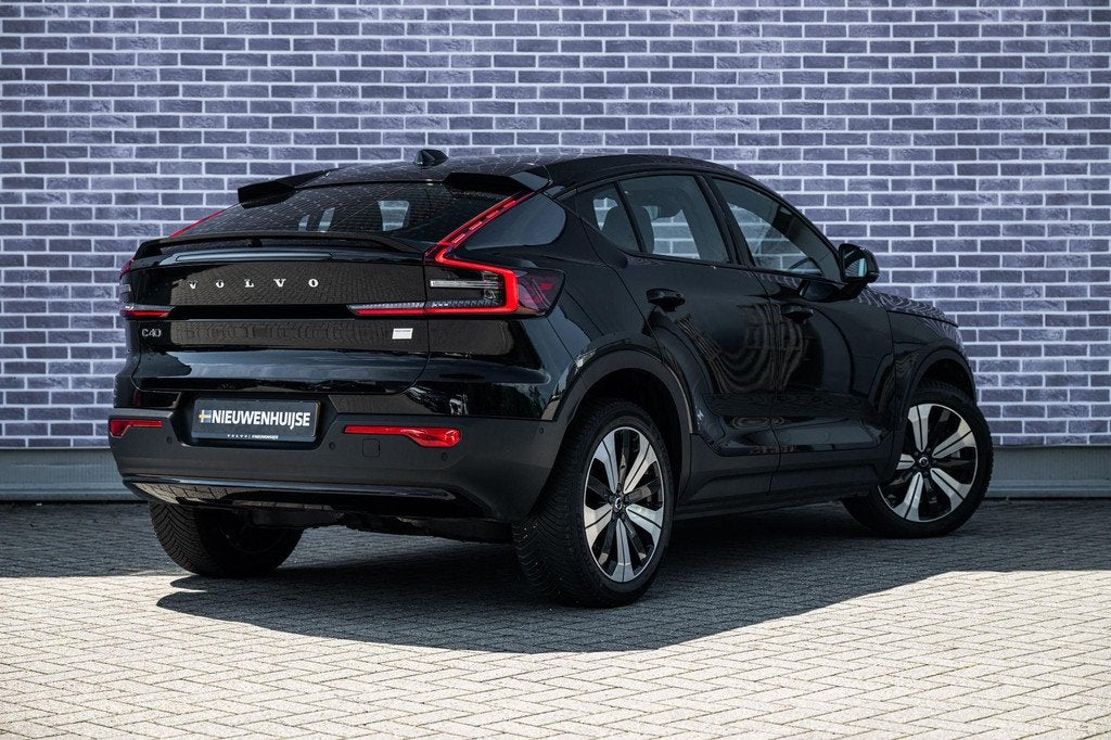 Volvo C40 Recharge Ultimate 69 kWh | Adaptieve Cruise Contro, Auto's, Volvo, 12 maanden, Gebruikt, Zwart, 231 pk