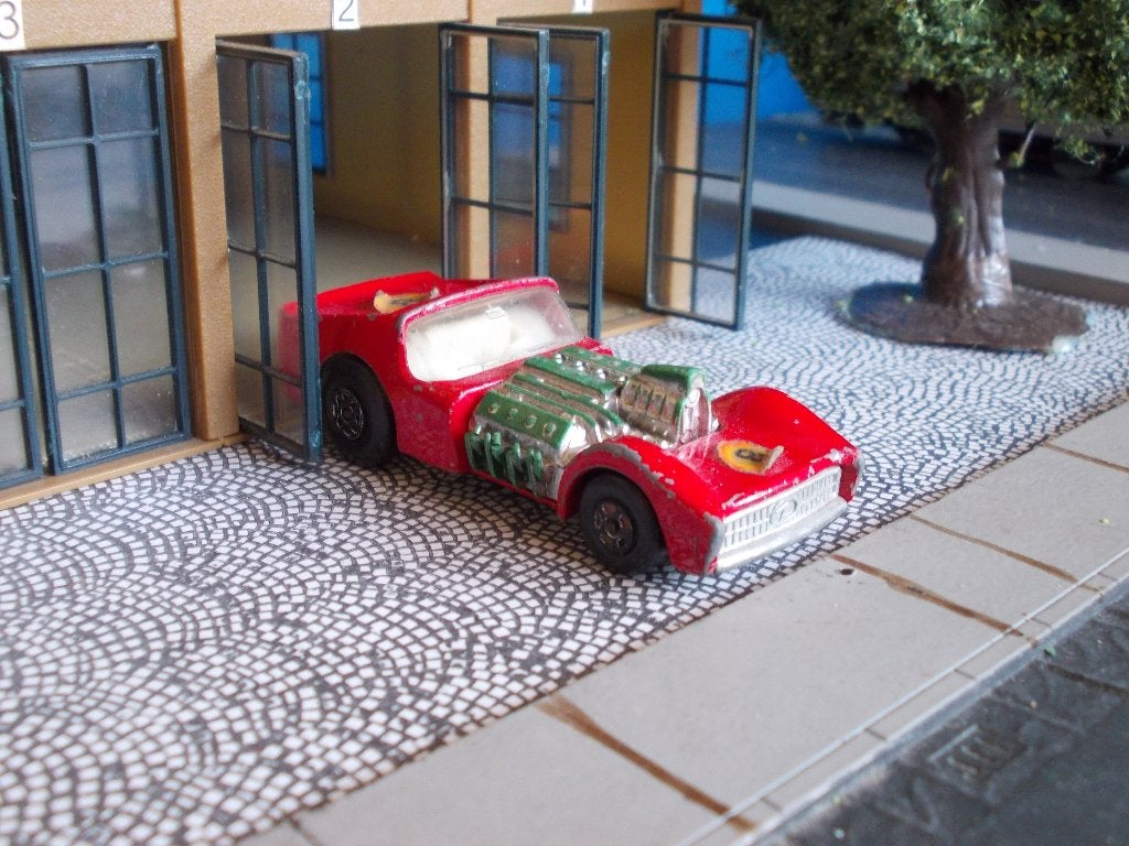 Road Dragster - Lesney Matchbox SuperFast 19B 1971, Ophalen of Verzenden, Gebruikt, Auto