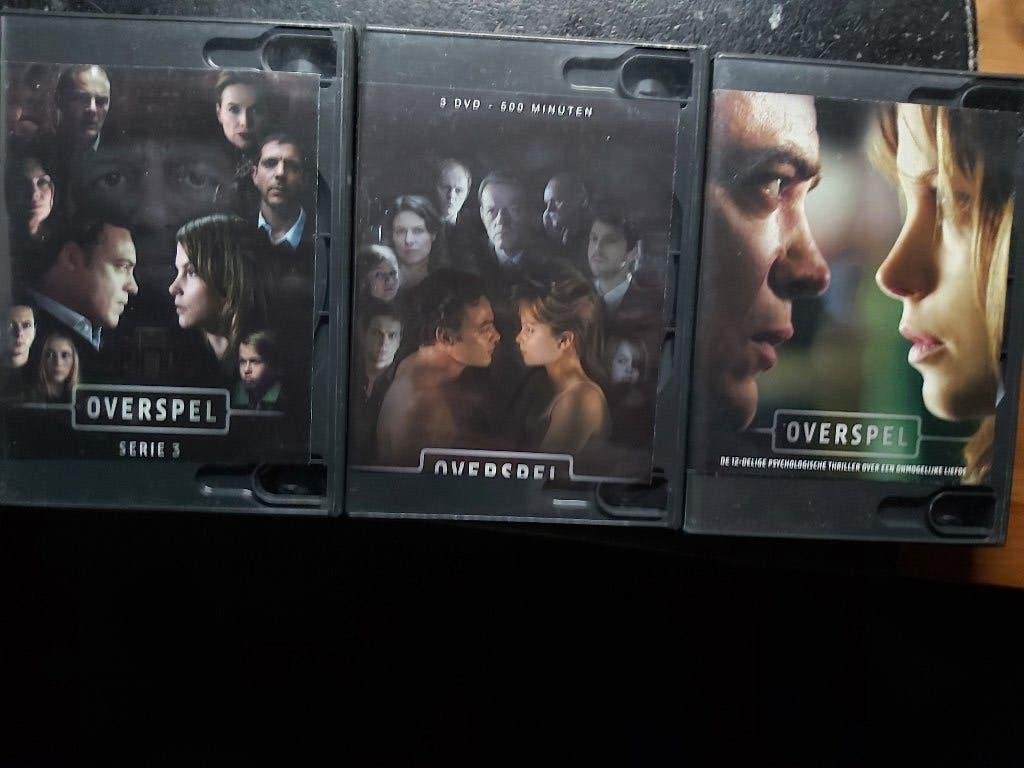 overspel  1  2  en 3, Gebruikt, Complete serie, Drama, Vanaf 9 jaar