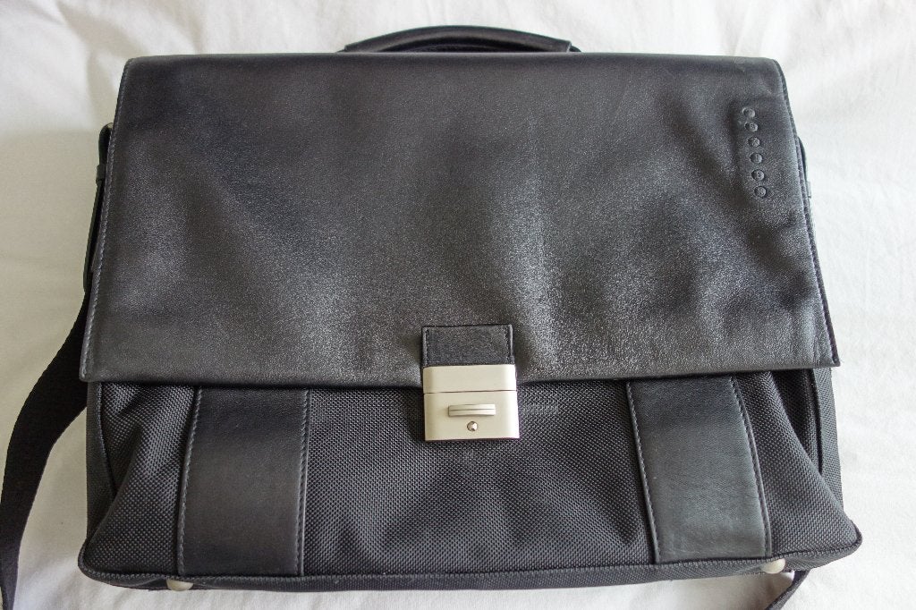 Laptoptas van Texier, Gevoerd laptopvak, 15 inch, Aktetas, Ophalen of Verzenden