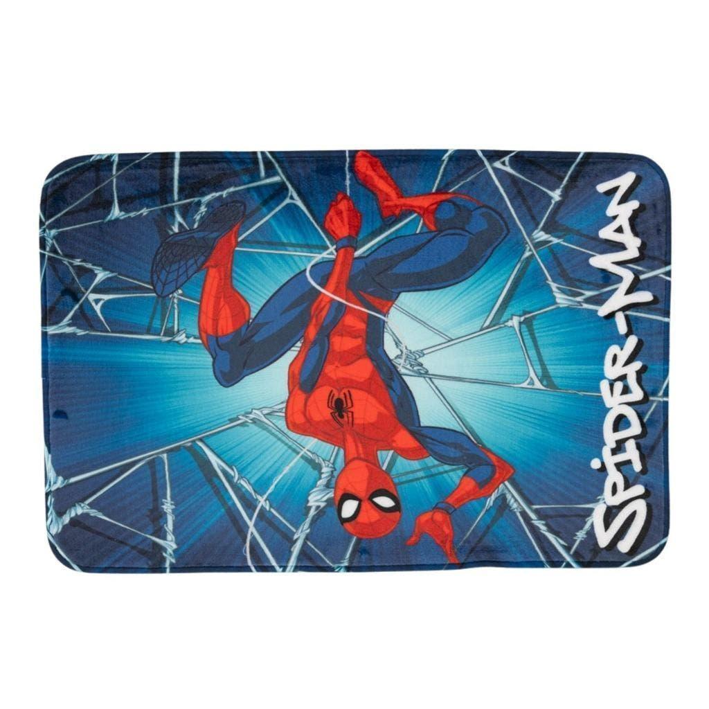 Spiderman Badmat / Vloerkleed Kinderkamer - Marvel, Ophalen of Verzenden, Nieuw, Blauw, Badmat