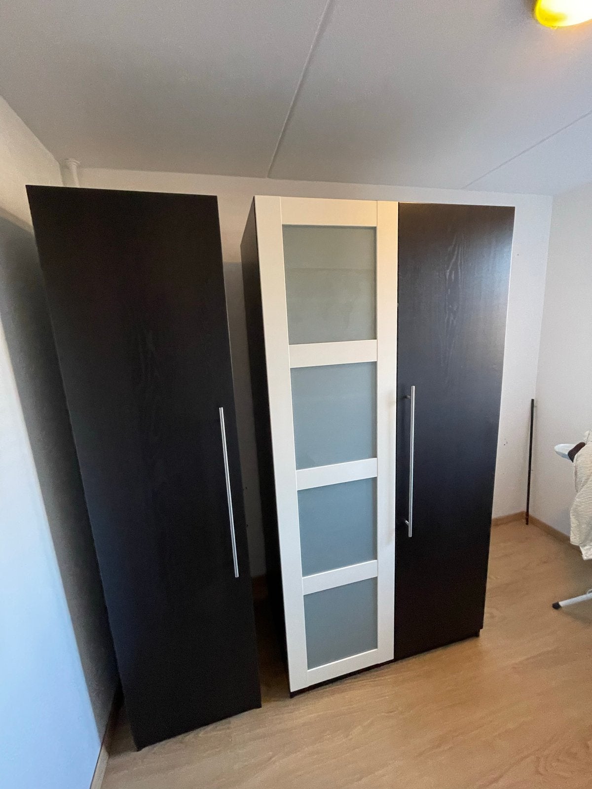 Mooie gebruikte kast met planken - 100x200cm, Ophalen, Met plank(en), Gebruikt, 200 cm of meer
