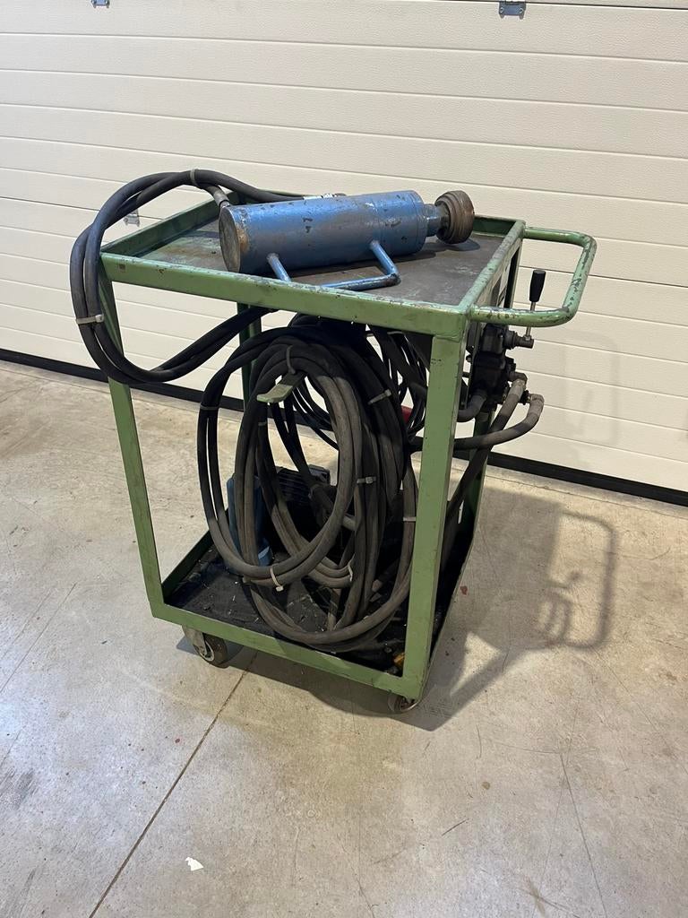 Hydrauliek vijzel, pomp met cilinder 55mm, Ophalen