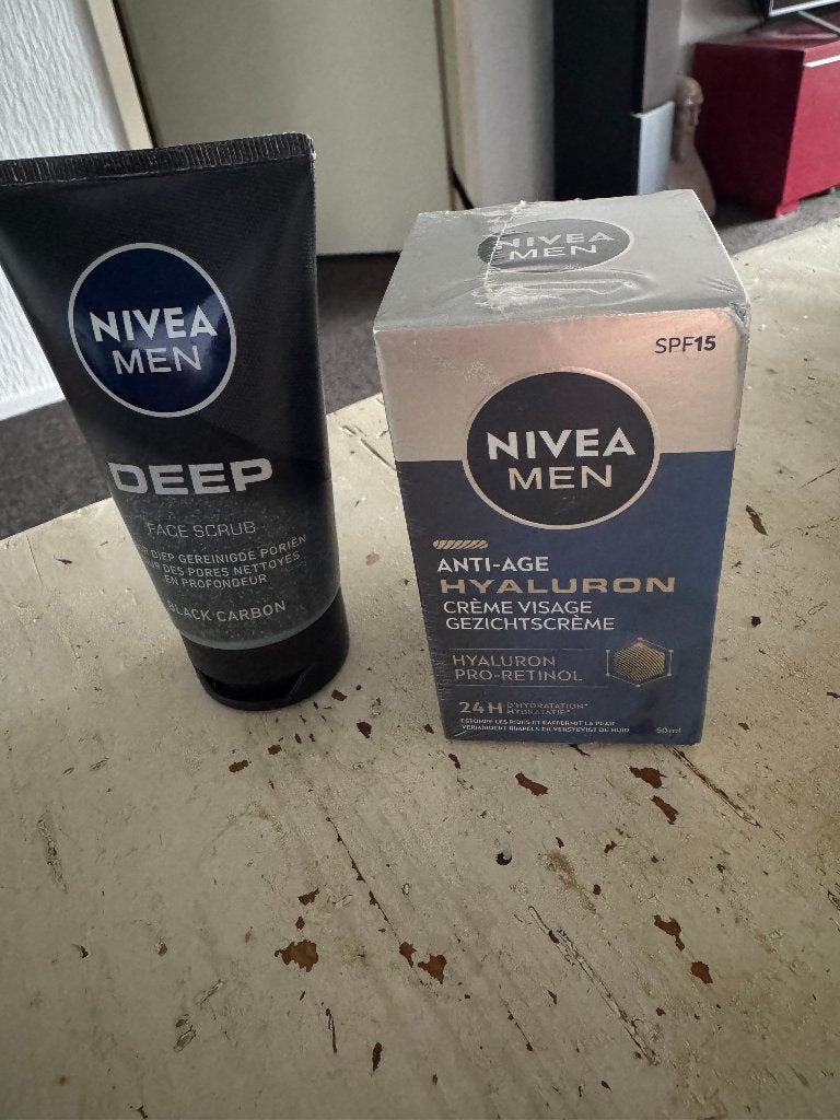 Nivea MEN, Ophalen, Zo goed als nieuw, Gehele gezicht
