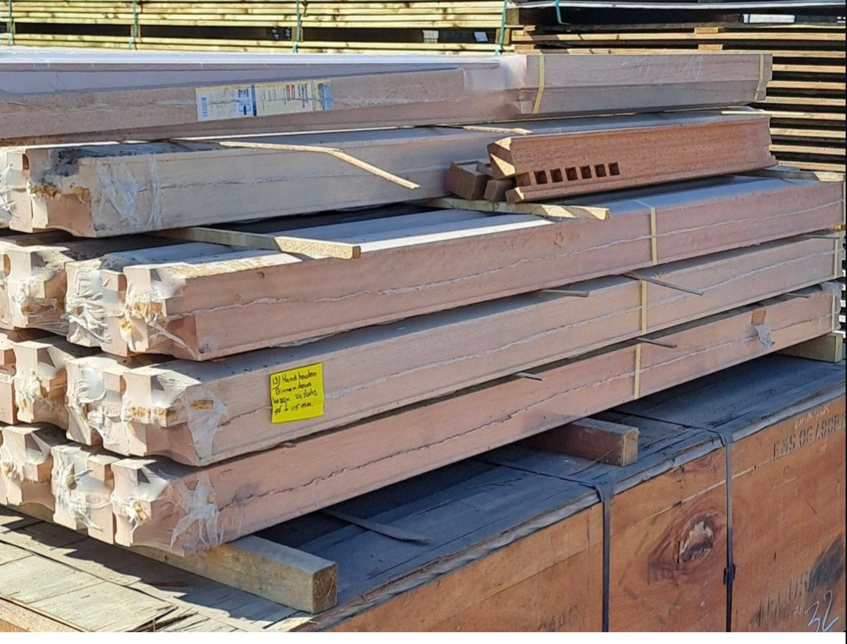Hardhouten kozijnen binnendeur, Ophalen, Nieuw, Minder dan 180 cm, Planken