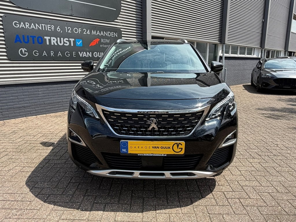 Peugeot 5008 1.2 PureTech Allure 131PK Automaat,7Pers,Navi,C, Auto's, Peugeot, Gebruikt, Euro 6, 1199 cc, Zwart