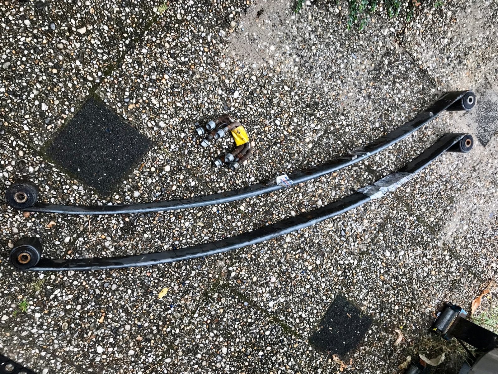 Bladveren achter Renault Master 2018, Ophalen, Gebruikt, Renault