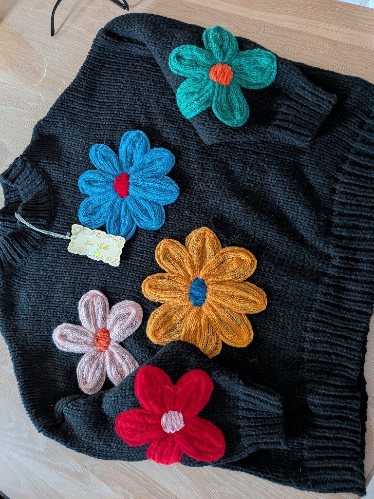 trui zomers maat S/M, Maat 38/40 (M), Meerkleurig, Luzabelle, Nieuw