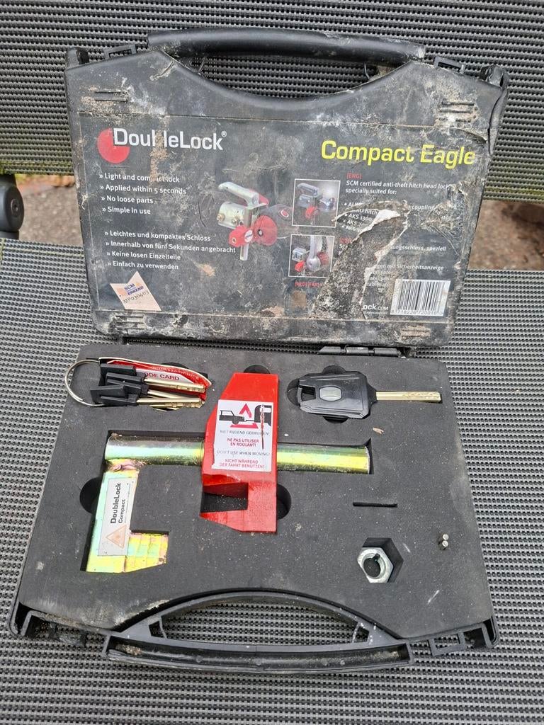 DoubleLock Compact Eagle Compact SCM gekeurd disselslot, Ophalen of Verzenden, Gebruikt