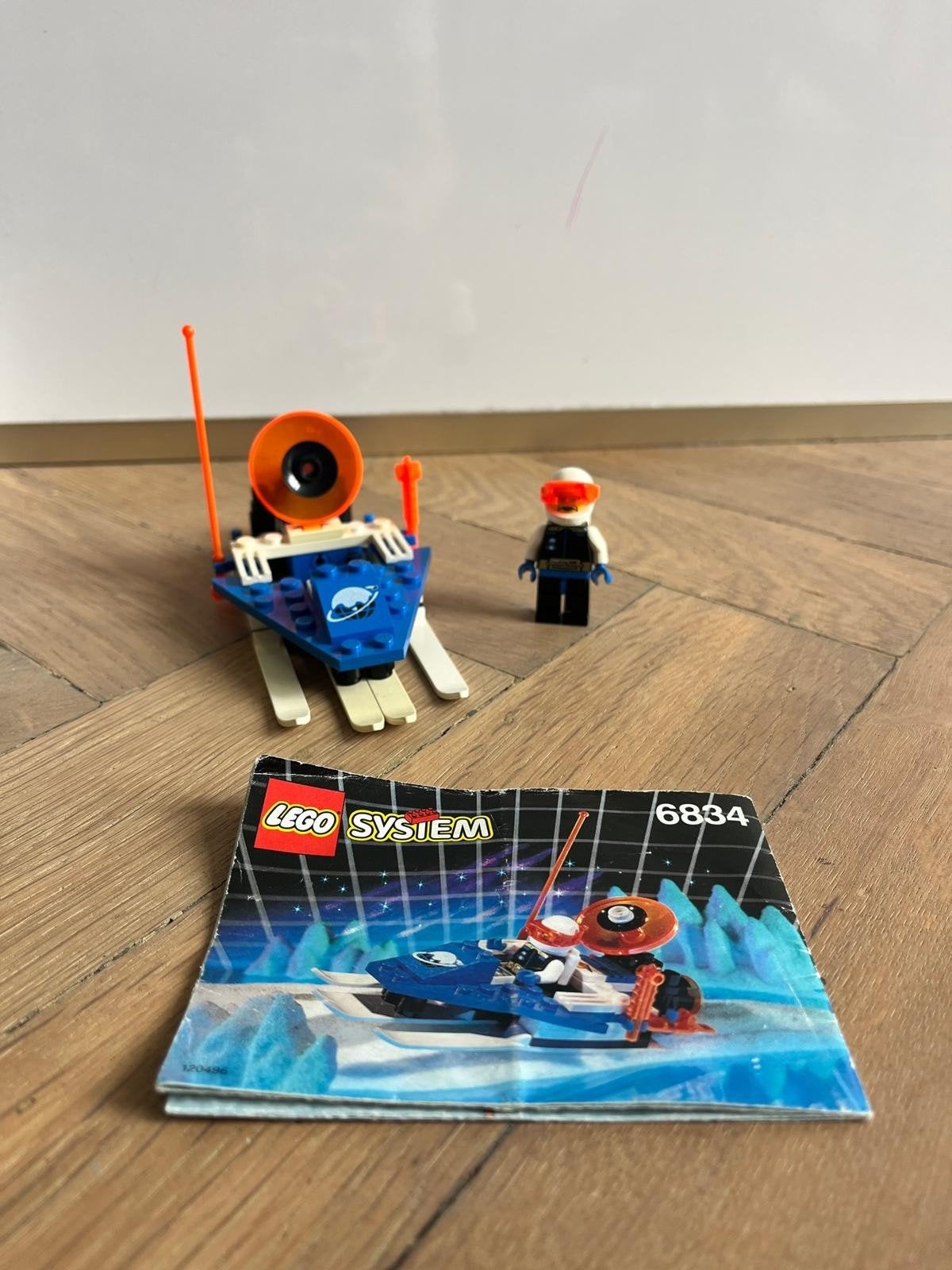 Lego system 6834 celestial sled sneeuw slee vintage, Ophalen of Verzenden, Gebruikt, Complete set, Lego