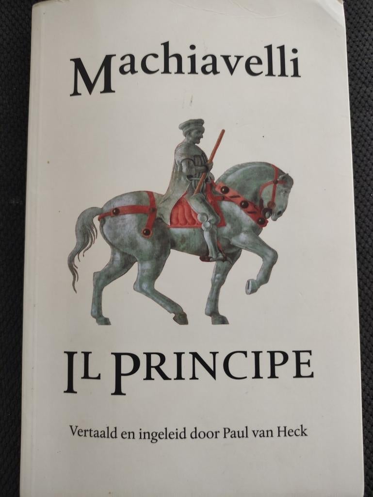 Machiavelli Il principe, Ophalen of Verzenden, Gelezen