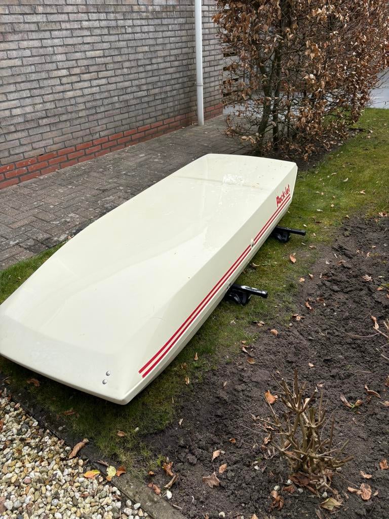 Onverwoestbare polyester dakkoffer, Ophalen of Verzenden, Gebruikt