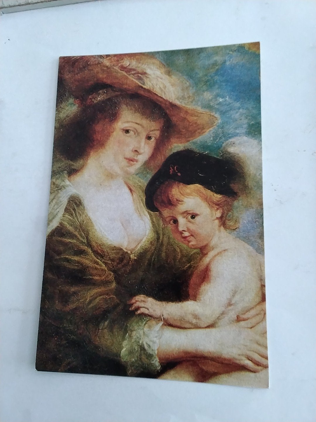 Ansichtkaart Rubens: Helene Fourmant met zoon, Ophalen of Verzenden, 1960 tot 1980, Ongelopen