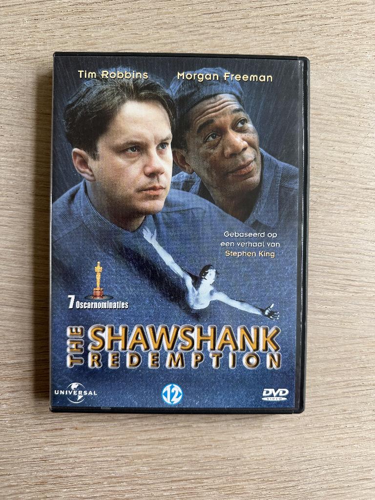 DVD The Shawshank Redemption, Ophalen of Verzenden, Zo goed als nieuw