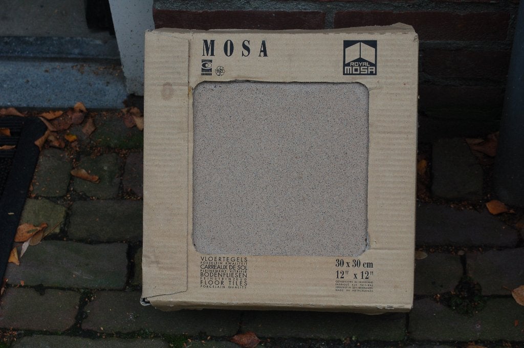 vloertegel MOSA 30x30  beige, Ophalen, Steen of Klei, Nieuw, Minder dan 50 cm