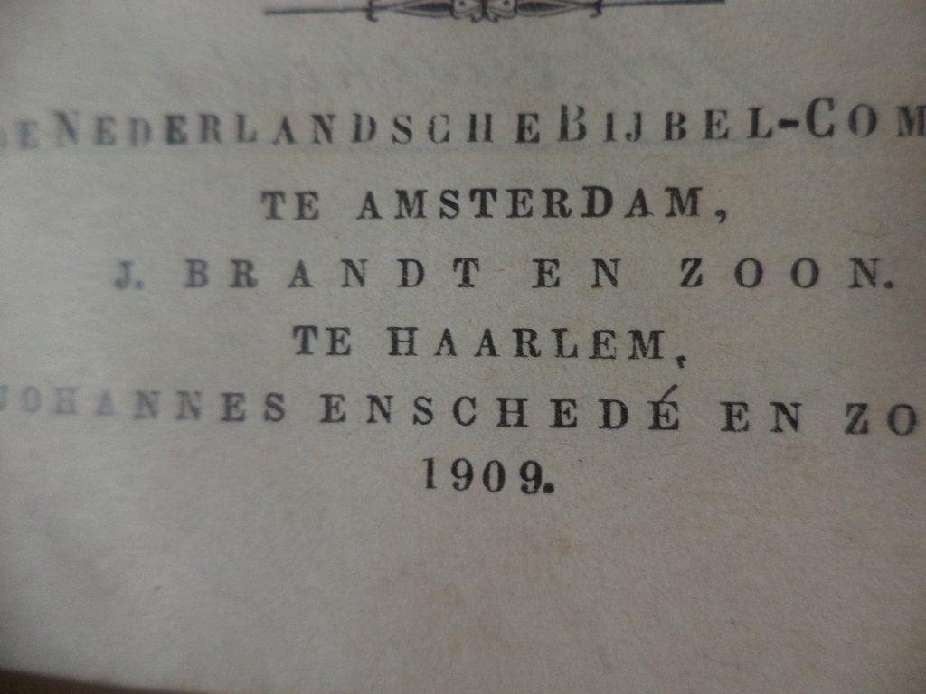 Een klein bijbeltje, Antiek en Kunst, Ophalen of Verzenden