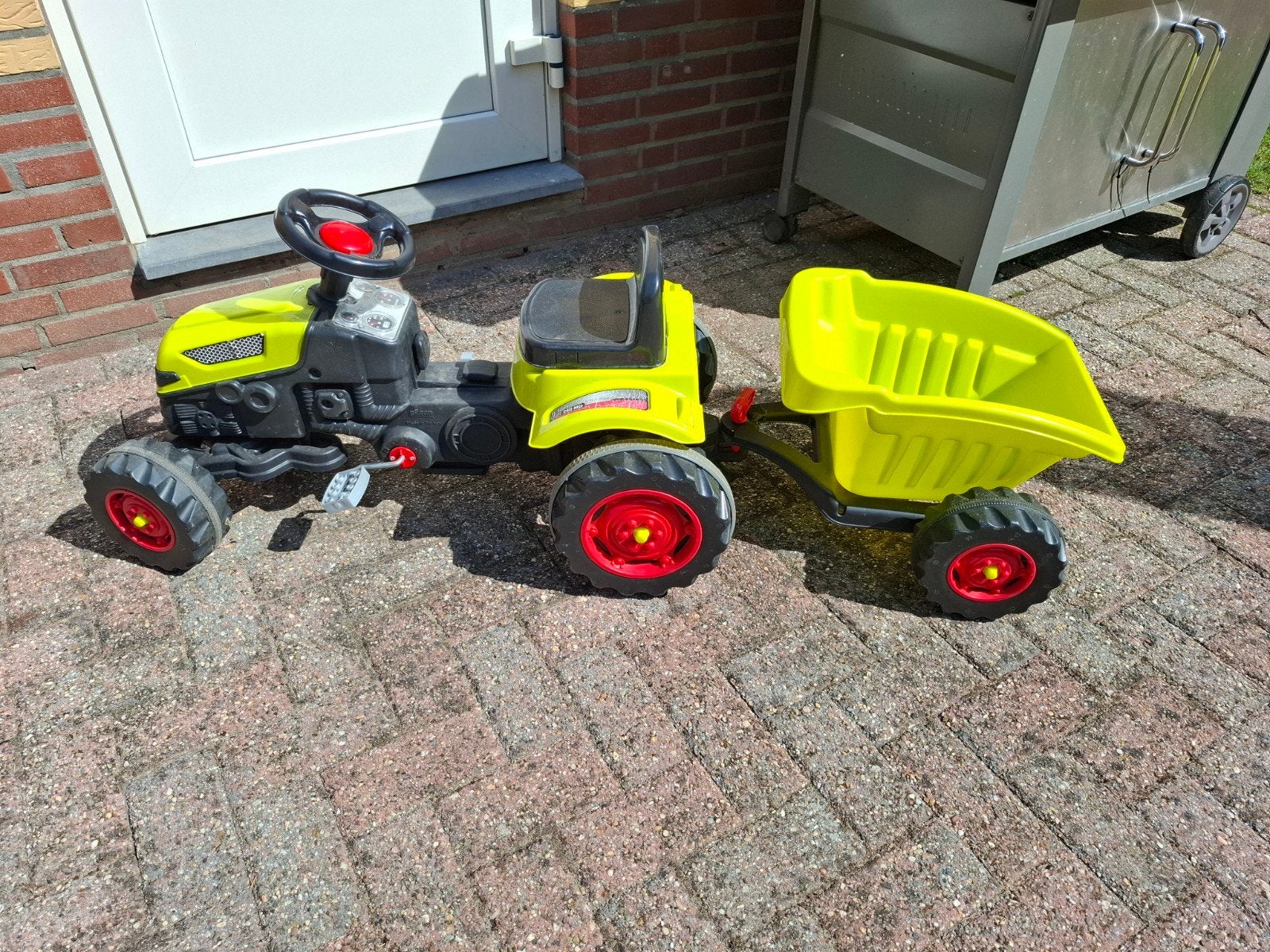 traptractor, Ophalen, Gebruikt