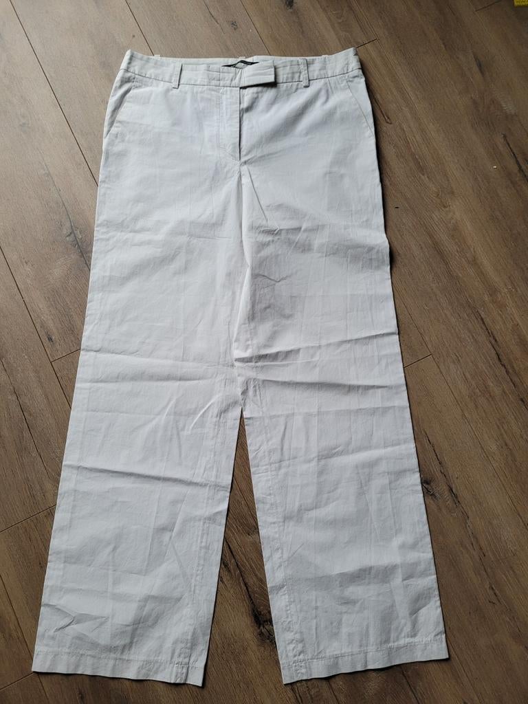 Zgan nette witte Sofie D'Hoore broek maat 44, Wit, Maat 42/44 (L), Ophalen of Verzenden, Zo goed als nieuw