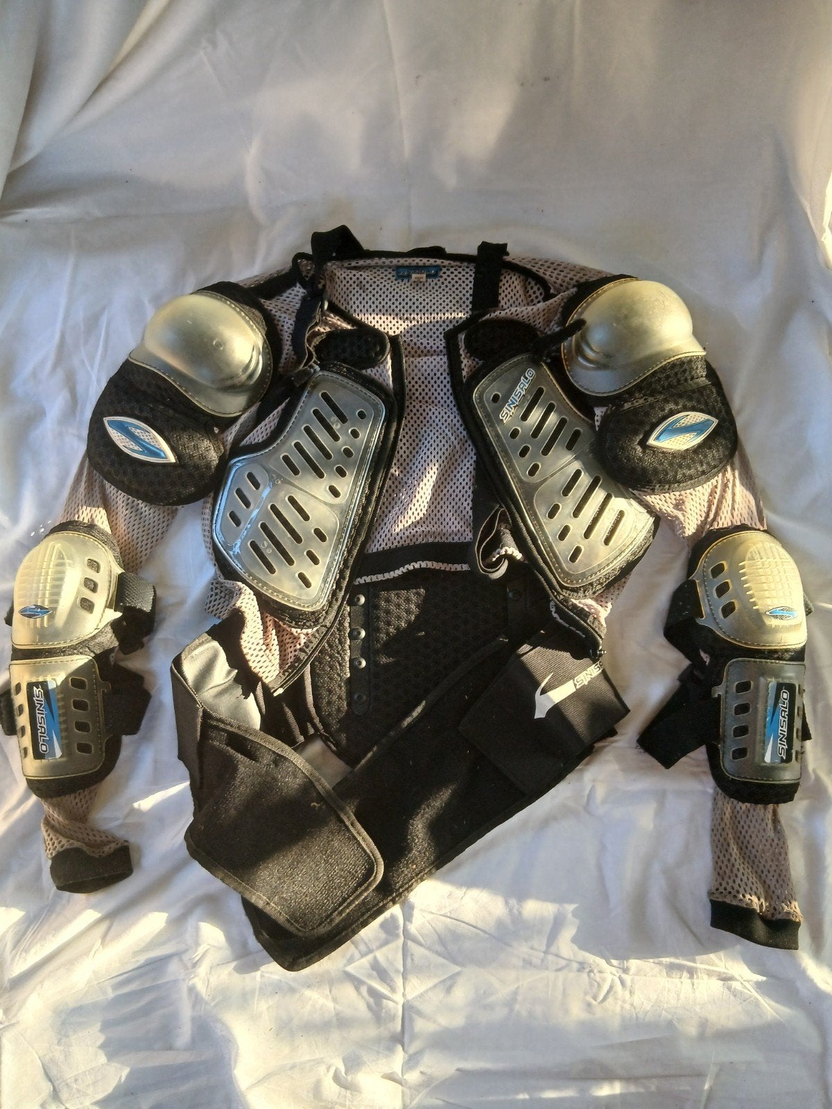 Sinisalo Motorcross Beschermingsjack Bodyprotector - Maat XL, Motorcrosskleding, Heren, Ophalen of Verzenden, Sinisalo