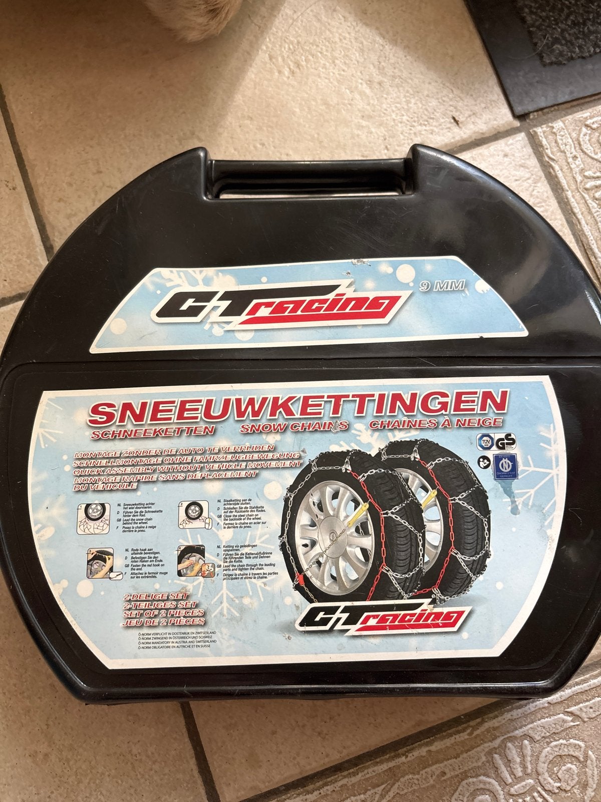 GT Racing Sneeuwkettingen 120 - Diverse maten, Ophalen, Gebruikt