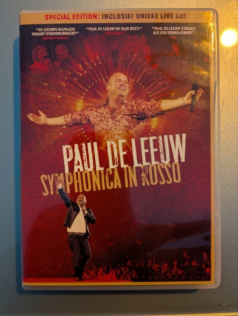 Paul de Leeuw - Symphonica in Rosso (DVD + CD), Alle leeftijden, Nederlands, Overige genres, Zo goed als nieuw