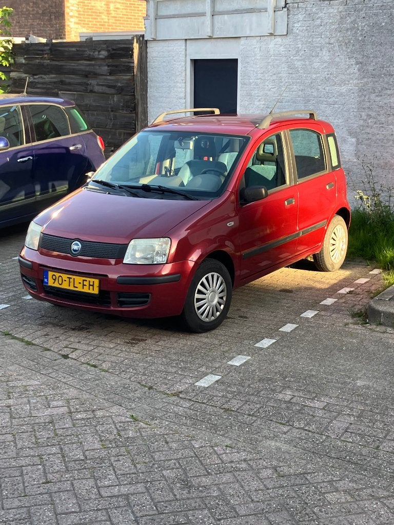 Fiat Panda 1.1 40KW 2006 Rood, Voorwielaandrijving, Stof, 54 pk, 4 stoelen