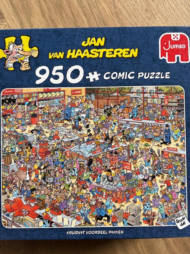 Jvh 950 kruidvat voordeel pakken, Ophalen of Verzenden, 500 t/m 1500 stukjes, Zo goed als nieuw, Legpuzzel